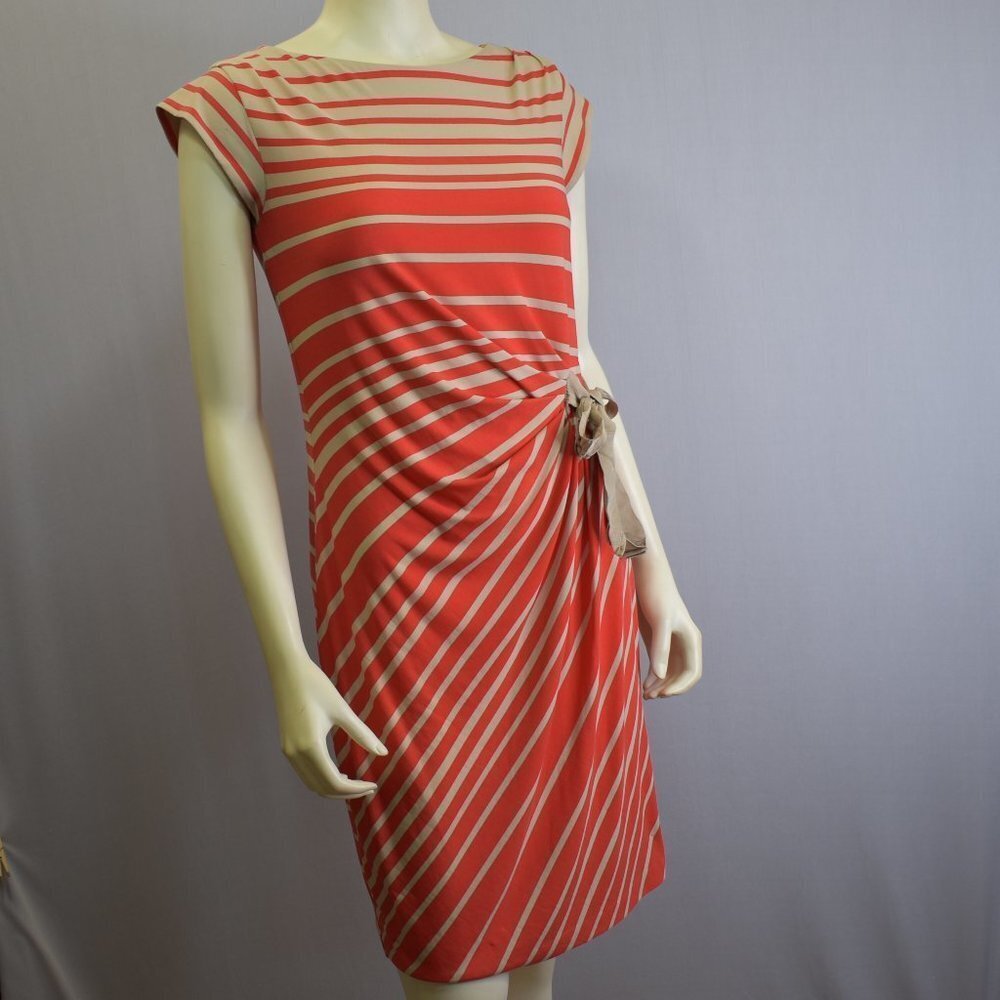 TAYLOR STRIPED JESEY DRESS‎ SZ 8